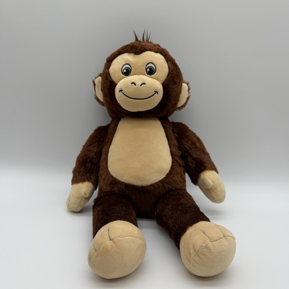 Build-A-Bear Workshop Brown Monkey Plush Stuffed Animal 025539 08/21